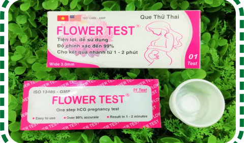 Vì sao nên chọn que thử thai Flower Test ?